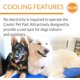 thumbnail image 4 of Coolin' Pet Pad Dog Mat, Portable Dog Cooling Mat for Travel or in Home, Perfect for Carriers, Crates, Outdoor Houses, Yards, Porches, Pet Beds & More - Large 36 X 20in Chill Blue, 4 of 5