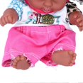 thumbnail image 2 of Reborn Baby Dolls Sleeping Full Body Realistic Vinyl Washable Mini Lifelike Baby Toy with Clothes, 2 of 4