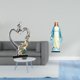 thumbnail image 2 of Figura de pareja besándose, estatua romántica de pareja, adorno de resina, regalo de boda, escultura de arte moderno, adecuada para dormitorio, sala d, 2 of 8