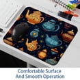 thumbnail image 6 of Arabic Teapot Printed Square Desk Pad, 8.3x9.8 Inch Non-Slip Rubber Bottom Gaming Mousepad, Desk Mat for Office and Gaming, 6 of 6