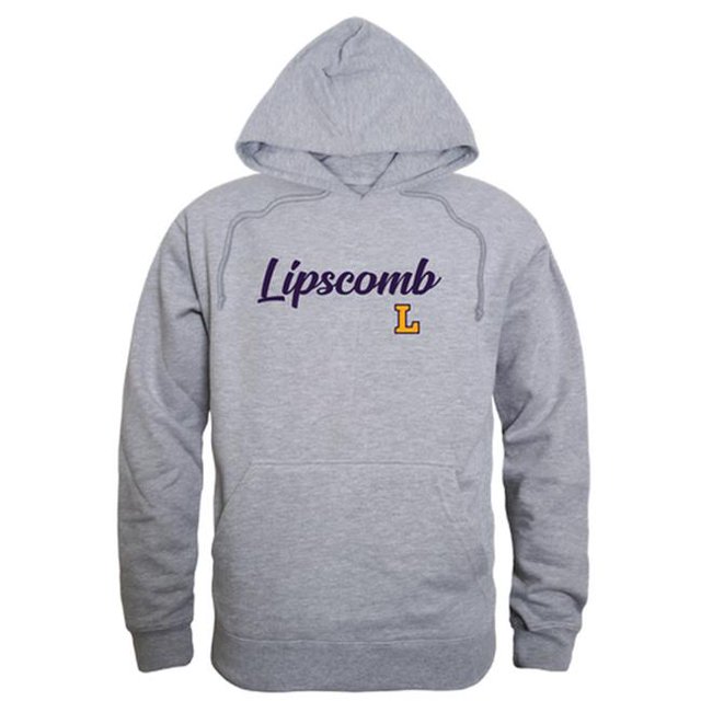 W Republic Products 558-328-HGY-04 Lipscomb University Script Hoodie, Heather Grey - Extra Large