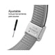 thumbnail image 2 of Correa Acero Inox Para Xiaomi Mi Band 8/9/10 Hebilla + Mica, 2 of 5