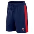 thumbnail image 2 of Men's Fanatics Navy Minnesota Twins Iconic Break It Loose Shorts, 2 of 3