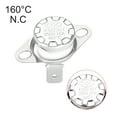thumbnail image 4 of Uxcell Temperature Control Switch Thermostat 160°C 10A N.C 5 Pack, 4 of 4