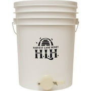 Harvest Lane Honey 5 Gallon Plastic Honey Bucket with Gate, Multi-color