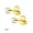White, variant on EAR PIERCING STUDS EARRINGS STUD CERTIFIED STERILE GOLD SILVER COLOUR 2mm-White