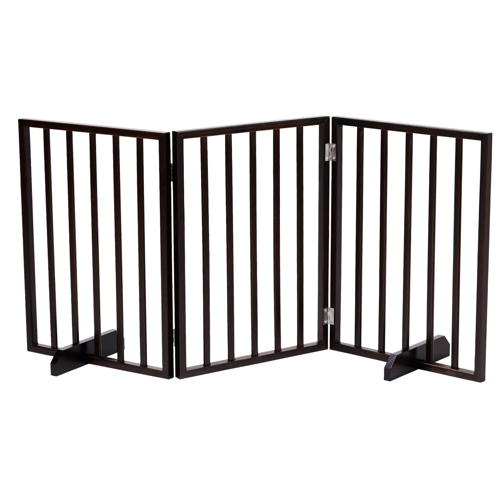 The Wooden Dog Fence Walnut