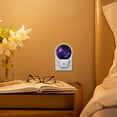 thumbnail image 2 of Night Light Plug into Wall,Dusk to Dawn Sensor Auto-On/Off for Bathroom, Hallway,Kids Room-Starry Sky Background With Vibrant Purple And Blue Colors, 2 of 4