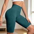 thumbnail image 4 of Kingdiese Womens Seamless Yoga Shorts Control High Waist Fitness Shorts Lifting Workout Bottoms Yoga Shorts Women Long, Size XXXXL, 4 of 8