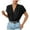 Black, variant on Womens Blouses Short Sleeve T Shirts for Women Valentine's Day Fashion Women Long Sleeve Solid Comfortable Breathable Round Neck Jumpsuit