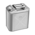 thumbnail image 3 of Tanque de Combustible Recipiente para Agua Y Combustible Bidón Metálico Portátil Depósito Resistente con Tubo Guía Asa Ergonómica Adecuada para Viajes 30 litros, 3 of 8