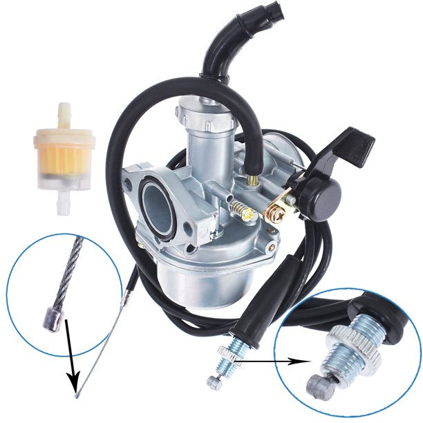 PZ22 Carburetor 48mm 1.89in with Throttle Cable for Honda CRF70 XR70