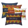 thumbnail image 2 of Throw Pillow Mabon Blessings Leaves, 2 of 4