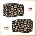 thumbnail image 3 of Sikiie Flower Fox Toaster Covers 2 Slice Dustproof Toaster Cover Bread Machine Cover, Dustproof Cover - 11.4" x 7.5" x 7.9", 3 of 7