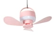 thumbnail image 2 of Portable Ceiling Fan with Light, Rechargeable Quiet Fan with Remote Control for Bedroom Bathroom Camping And Dorm Rooms, 2 of 7