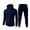 men suits 2 piece set MD5 Navy, variant on TSHXS Sweat Suits Men Mens Sweatsuits 2 Piece Set Sweat Suits Men Tracksuits 2 Piece Sets Athletic Jogging Suits Casual Outfits For Men XXXL