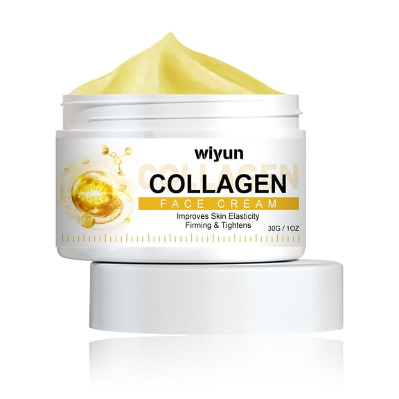 WIYUN Collagen Cream Face Firming Wrinkles, Fine Lines, Anti-Wrinkle, Anti-Aging Hydrating And Moisturizing Skin Cream