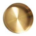 thumbnail image 4 of Elegant Gold Stainless Steel Storage Tray Jewelry Display Plate Organizer for Cosmetics Coffee Table Snacks Keys 12 5cm, 4 of 12