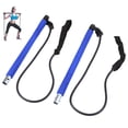 thumbnail image 1 of Portable Pilates Bar Kit with Resistance Band Yoga Pilates Stick, Exercise Toning Bar with Foot Loop, 1 of 4
