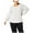 White - beigekhaki, variant on Style & Co. Womens French Terry Pullover Sweater, White, Plus Size, 2X