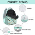 thumbnail image 4 of German Shepherd Dog and Music Backpack for School,Cute School Bag,Schoolbag with Adjustable Shoulder Straps & Padded Back,15.3"x11"x6.7", 4 of 6