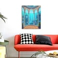 thumbnail image 4 of Sikiie Underwater Aquarium Arches Print Canvas Decorative Hanging Painting, Anti-shrinkage Hanging Frame, Suitable for Home, Office Wall Decorations, 4 of 6
