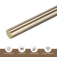 thumbnail image 4 of Uxcell Brass Rods 0.7" x 8" Brass Solid Round Rod for Handle Pin DIY Craft Material 1Pcs, 4 of 7