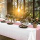 thumbnail image 1 of Disposable Plastic Tablecloths Satin Table Runner Set,D, 1 of 5