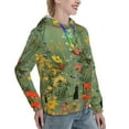 thumbnail image 6 of Haiem Botanical Garden With Cats for Women's Fashion Hoodies & Sweatshirts with Kangaroo Pocket,Hooded Sweatshirt with Eye-catching Drawstrings-XX-Large, 6 of 7