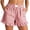 Red #35, variant on Dresfit Womens Boxer Shorts Plaid Gingham Shorts 2026 Summer Ruffle Baggy Beach Pajama Shorts with Pocket Lightweight Wide Leg Travel Pajama Bottoms 2XL