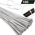 thumbnail image 3 of 304 Stainless Steel Zip Ties Self-locking Metal Zip Ties C0Q5, 3 of 8