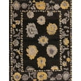 thumbnail image 1 of Ahgly Company Machine Washable Indoor Rectangle Abstract Dark Almond Brown Area Rugs, 2' x 3', 1 of 7