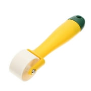 KONTONTY 1Set Rolling Seam Presser For Wallpaper Tools Yellow Color With 7.5x0.9in Size