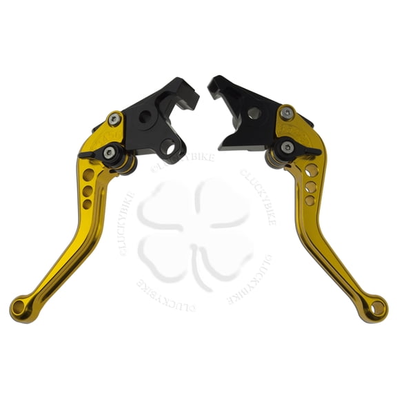 Black CNC Shorty Brake Clutch Lever Kawasaki Ninja ZX 7 7R 9R 10 Concours Vulcan