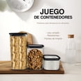 thumbnail image 1 of Juego de 3 Contenedores de Acrilico, 1 of 4
