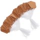 thumbnail image 1 of VERDANVERSE 200Ud Etiquetas Kraft Con Cuerda Para Precios Y Etiquetas De Joyería Y Ropa En Tiendas Retail, 1 of 6