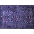 thumbnail image 1 of Ahgly Company Indoor Rectangle Persian Blue Traditional Area Rugs, 3' x 5', 1 of 4