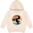 thumbnail image 2 of Inktastic Dirt Biking Motocross Retro Toddler Hoodie, 2 of 4