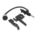 thumbnail image 4 of Motorcycle Thumb Brake Master Cylinder Pump Aluminium Alloy Black Universal Modification, 4 of 5