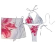 thumbnail image 5 of Women Bathing Suits Womens Bikini Stylish Floral Print Tankini Swimsuit Bikini With Design for Beach, 5 of 7
