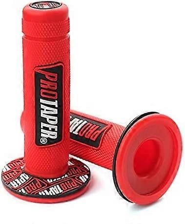 Poignées De Guidon Moto 7/8" - Gel Antidérapant - Compatible Yamaha Honda - Noir