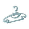 thumbnail image 2 of Deyuer Kids Clothes Hangers Plastic Non-deformable Thicken Stable Children Clothing Organizer Household Products,Blue, 2 of 8
