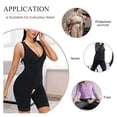 thumbnail image 4 of Body de entrenamiento de cintura para mujer, moldeador de cuerpo completo con Control de barriga, ropa moldeadora de busto abierto, corsé adelgazante para muslo WD.WDQZL Hogar, 4 of 5