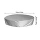 thumbnail image 3 of Cubierta redonda para piscina exterior, plegable, impermeable, protección solar, accesorio para jacuzzi, 1 unidad, 3 of 4