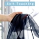 thumbnail image 4 of Sheer White Curtains,Sheer Curtains 84 inches Long 2 Panels Set, Rod Pocket Voile Fimly Sheer Drapes for Living Room/Bedroom,2pcs, Each 42" W x 84" L, 4 of 4