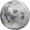 Moon, variant on Vjnyvs 17cm Simulation Planet Plush Pillow, Mini Round Stuffed Cushion for Home Sofa Decor