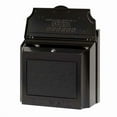 thumbnail image 2 of Whitehall Locking Wall Mounted Mailbox, Black, 2 of 3