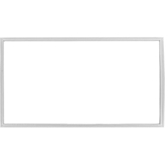 Whole Parts Upright Freezer Door Seal (Magnetic Strip Inside, White), Part# WP4357099 - Replacement & Compatible with Some Whirlpool, Frigidaire, Amana, Admiral, Crosley and Roper Refrigerators.