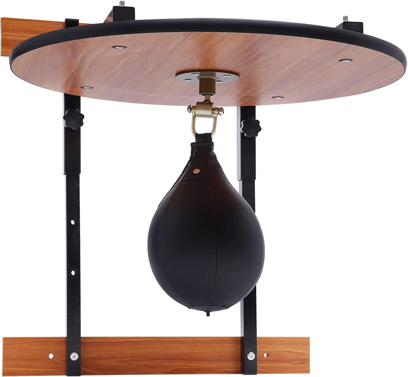 Heavy Duty Adjustable Speed Bag Platform Kit 24" Professional Wall Mounted Punching Ball Speed Bag Kit for Boxing Training Exercise Fitness