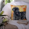 thumbnail image 3 of Carolines Treasures BB9921PW1414 Giant Schnauzer Fall Fabric Decorative Pillow, 3 of 4